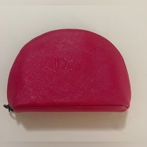 Dior Fuchsia Cosmetic Bag